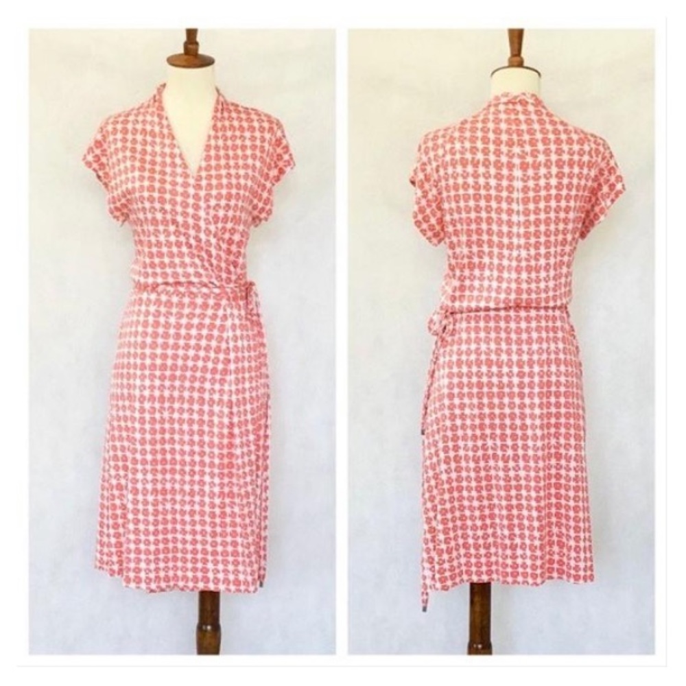 DIANE VON FURSTENBERG MINDY WRAP DRESS